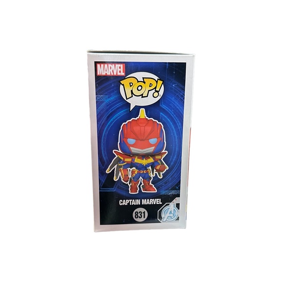 Funko Pop! Marvel Avengers Mechstrike Captain Marvel #831 Vinyl Figure - Picture 4 of 4